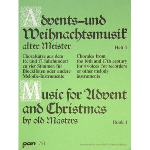 Advents + Weihnachtsmusik alter Meister 1