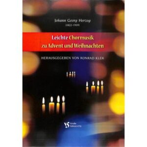 Leichte Chormusik zu Advent und Weihnachten