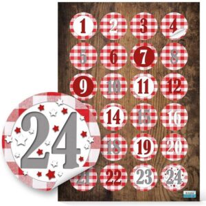 Logbuch-Verlag Countdown Kalender Advent Kalender zum Befüllen