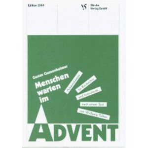 Menschen warten im Advent