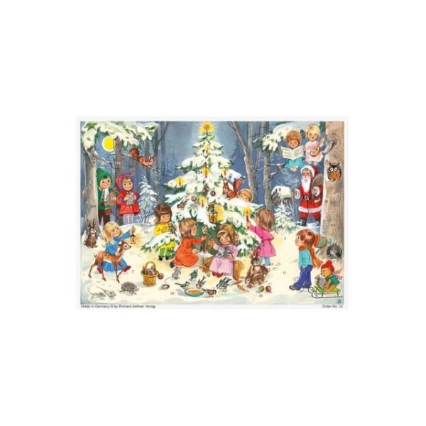 Richard Sellmer Verlag Adventskalender SELLMER-32 - Adventskalender/ Advent Calendar Motiv...