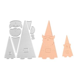 Stanzenshop.de Motivschablone Stanzschablone Nikolaus und Wichtel, Advent, Krampus, Weihnachtsmann