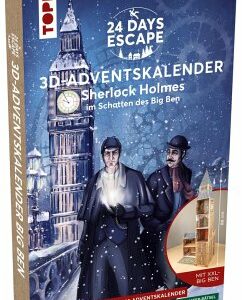 24 DAYS ESCAPE 3D-Adventskalender - Sherlock Holmes im Schatten des Big Ben