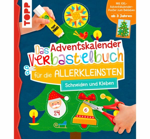 Buch "Das Adventskalender Verbastelbuch für die Allerkleinsten"