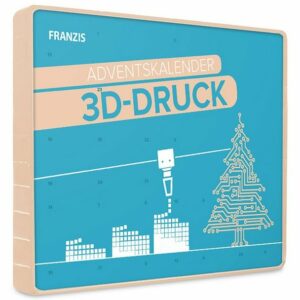 Franzis 3D-Puzzle Adventskalender 3D-Druck, Puzzleteile