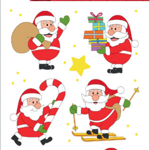 HERMA Weihnachts-Sticker DECOR , Freund Nikolaus,