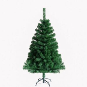 Homewit Künstlicher Weihnachtsbaum 120/150/180cm Tannenbaum mit Metall Ständer Abziehbar und Klappbar, Weihnachtsdeko, für Zuhause, Adventskalender, Wohnzimmer, Hof, Weihnachtsfeier