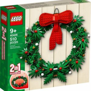 LEGO® Konstruktionsspielsteine LEGO® 40426 Türkranz / Adventskranz 2in1