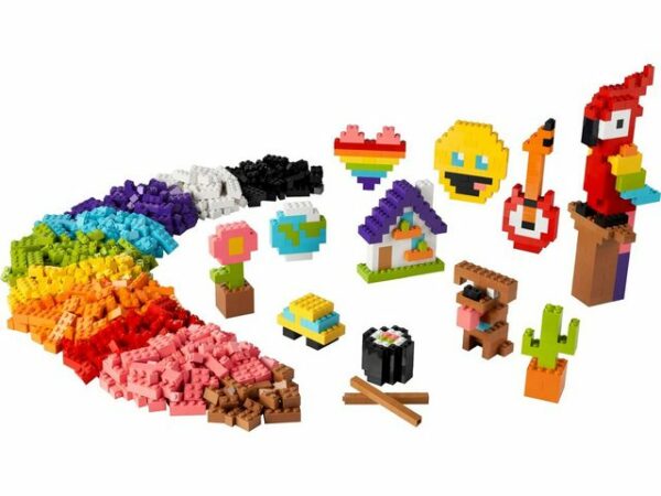 LEGO® Spielbausteine 11030 Classic Groes KreativBauset Konstruktionsspielzeug, (Set, 1000 St., Kunst und Basteln)