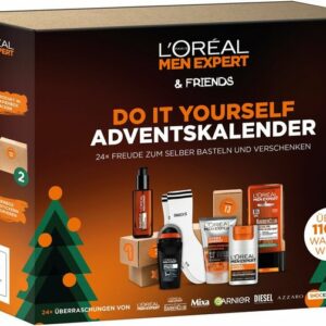 L'ORÉAL PARIS MEN EXPERT Adventskalender L'Oréal Men Expert DIY Adventskalender mit 24 Boxen, Geschenk-Set