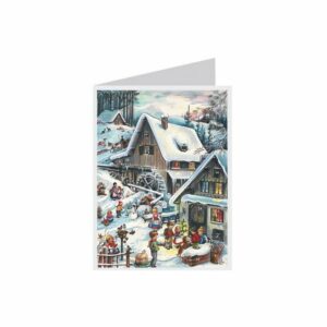 Richard Sellmer Verlag Adventskalender 40804 - Mini-Adventskalender - Weihnachtsdorf