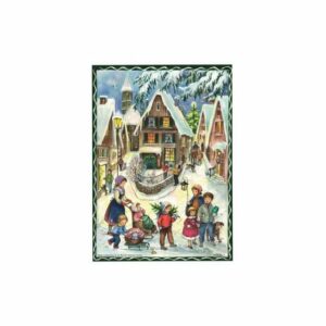 Richard Sellmer Verlag Adventskalender RSV1 - Adventskalender A4 - Weihnachten im Dorf