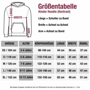 Shirtracer Hoodie Tree Rex - Merry Christmas - Weihnachten Kleidung Kinder - Kinder Hoodie Kontrast kaputzenpullis weihnachten - hoddies weihnachtsmotiven - hudi x-mas