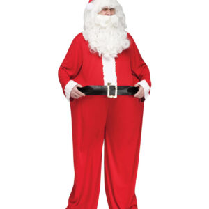 Big Santa Claus Fun-Kostüm Weihnachtsmann Kostüm