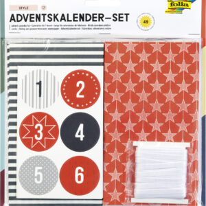 folia Adventskalender 24 Adventstütchen , STYLE,