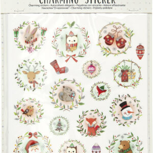 folia Weihnachts-Sticker Charming Christmas III