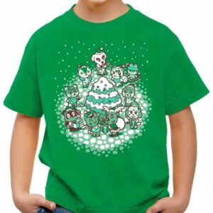 style3 Print-Shirt Kinder T-Shirt Crossing Tree Christmas Sweater T-Shirt für switch ugly pulli weihnachtspullover