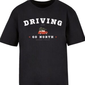 F4NT4STIC T-Shirt Driving Home Weihnachten Weihnachten, Geschenk, Logo