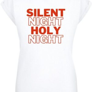 F4NT4STIC T-Shirt Silent Night Holy Night Weihnachten Print