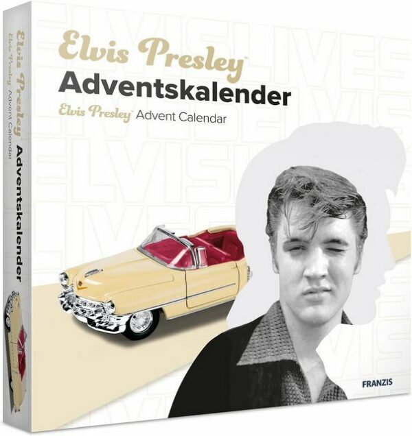 Franzis Spielzeug-Adventskalender Elvis Presley Cadillac Eldorado 1:37