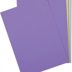 Glorex Bastelkartonpapier Glorex Tonpapiersortiment A4 pastell, 100 Blatt