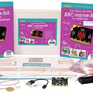 "Joy-it Electronic Adventure "Die Reise mit dem micro:bit" V2 Basteln, Elektrische Stromkreise, Elektronik, Halbleiter"