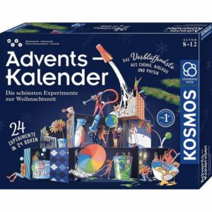 Kosmos Spielzeug-Adventskalender Die schönsten Experimente zur Weihnachtszeit