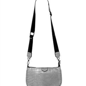 Accessoire Boutique Kroko Tasche one size grau