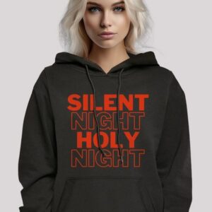 F4NT4STIC Hoodie Weihnachten silent night holy night Premium Qualität, Weihnachten, Geschenk