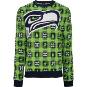 Forever Collectibles Rundhalspullover NFL Ugly XMAS Seattle Seahawks