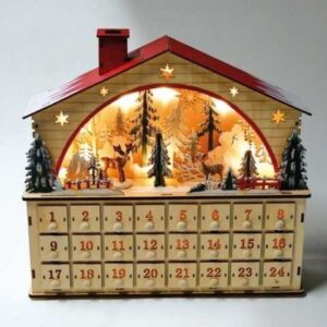 Musicboxworld Spieluhr Spieluhr - Traditioneller Adventskalender