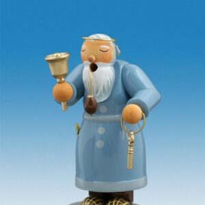 Räuchermännchen Räucherfigur Petrus mit Glocke Höhe 16cm NEU