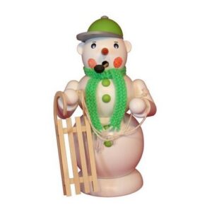 Räuchermännchen Räucherfigur Schneemann Höhe ca 27 cm NEU