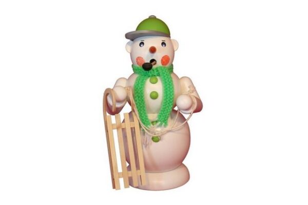 Räuchermännchen Räucherfigur Schneemann Höhe ca 27 cm NEU