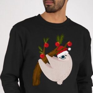 Shirtracer Sweatshirt Faultier Weihnachten (1-tlg) Weihachten Kleidung