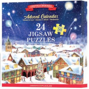 empireposter Adventskalender Christmas Memories - Puzzle - 24 x 50 Teile Weihnachtspuzzle (50-tlg)