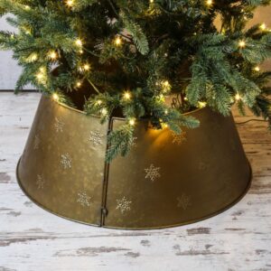 Weihnachtsbaumring - Verkleidung für Baumständer - Metall - D: 70cm...