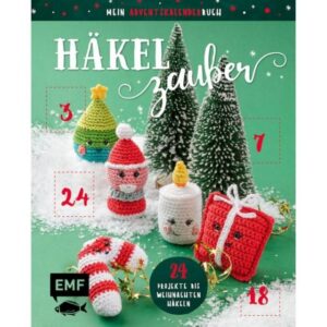 EMF Edition Michael Fischer Adventskalender Buch Häkelzauber - 24 Projekte für Weihnachten häkeln (24-tlg)