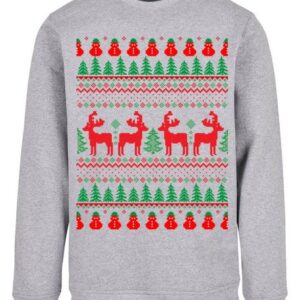 F4NT4STIC Hoodie Christmas Reindeers Weihnachten Muster Print