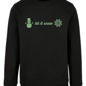 F4NT4STIC Hoodie Let It Snow Weihnachten Print