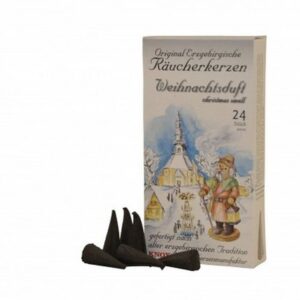 KWO Kunstgewerbe-Werkstätten Olbernhau GmbH Räuchermännchen Zubehör Räucherkerzen Weihnachtsduft BxTxH= 6,5x2x12,5cm NEU