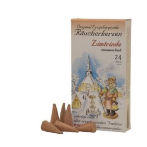 KWO Kunstgewerbe-Werkstätten Olbernhau GmbH Räuchermännchen Zubehör Räucherkerzen Zimtrinde BxTxH= 6,5x2x12,5cm NEU