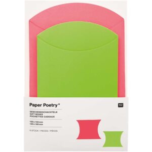 Paper Poetry Geschenkschachteln Set 6 Stück