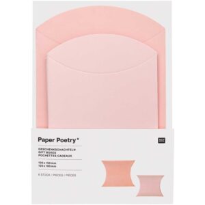 Paper Poetry Geschenkschachteln Set 6 Stück
