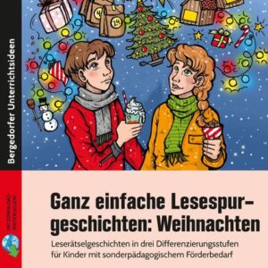 Ganz einfache Lesespurgeschichten: Weihnachten