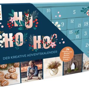 Ho Ho Ho - Der kreative Adventskalender. 24 Projekte zum Basteln, Backen, Gärtnern und mehr. Mit Anleitungsbuch und Material