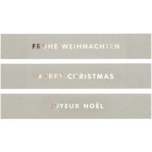 Paper Poetry Papierstreifen weihnachtlich 7x42cm 3 Stück