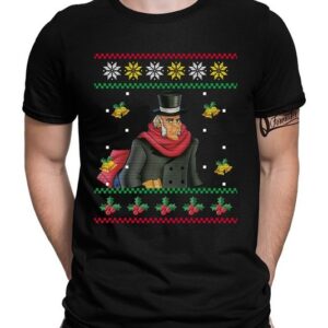 Quattro Formatee Kurzarmshirt Eine Weihnachtsgeschichte Ugly Sweater Herren (1-tlg)