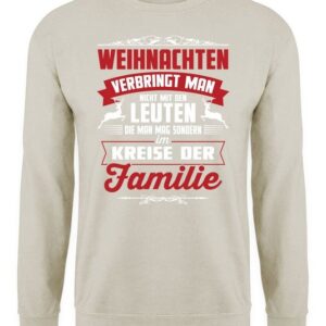 Quattro Formatee Sweatshirt Familie - Weihnachten Nikolaus Weihnachtsgeschenk Unisex Pullover (1-tlg)