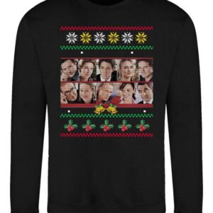 Quattro Formatee Sweatshirt Love Actually - Ugly Sweater Stil Pullover Sweatsh (1-tlg)